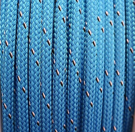 20m X 3mm BLUE DOUBLE BRAID WITH DYNEEMA CORE SPECTRA YACHT MARINE ROPE  320kg